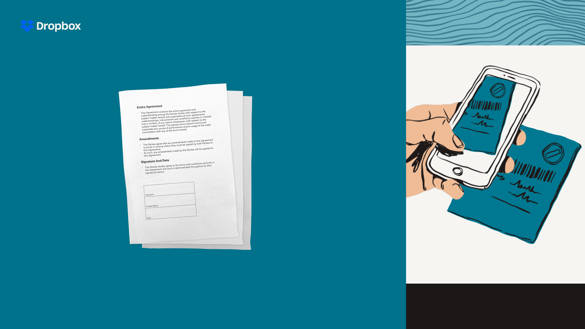 A step-by-step demonstration on how to sign a document online