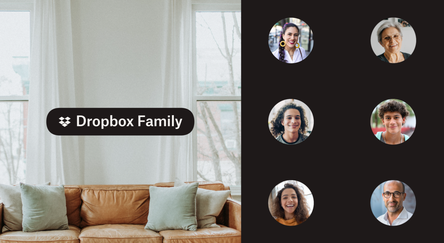 How Dropbox Family keeps you and your family in sync.