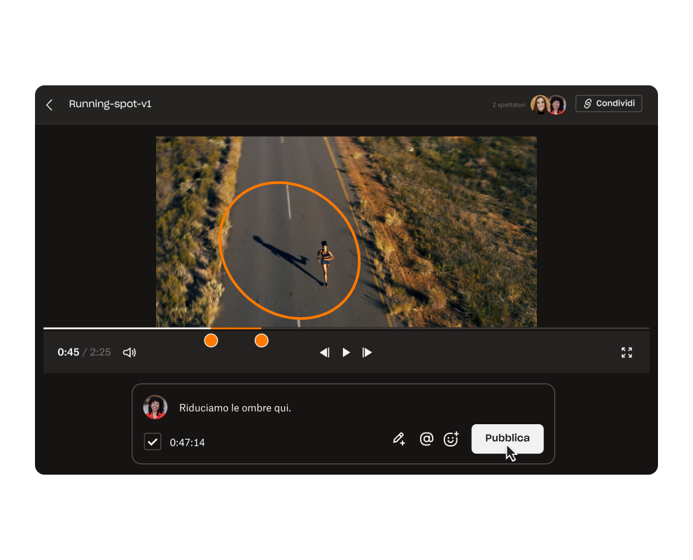 Uno screenshot che mostra l’interfaccia utente di Dropbox Replay.