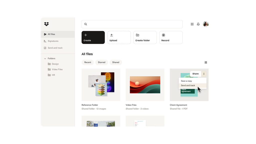 Internal Dropbox Dropbox for professionals & teams - Explore - Dropbox