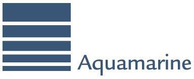 Logo da Aquamarine