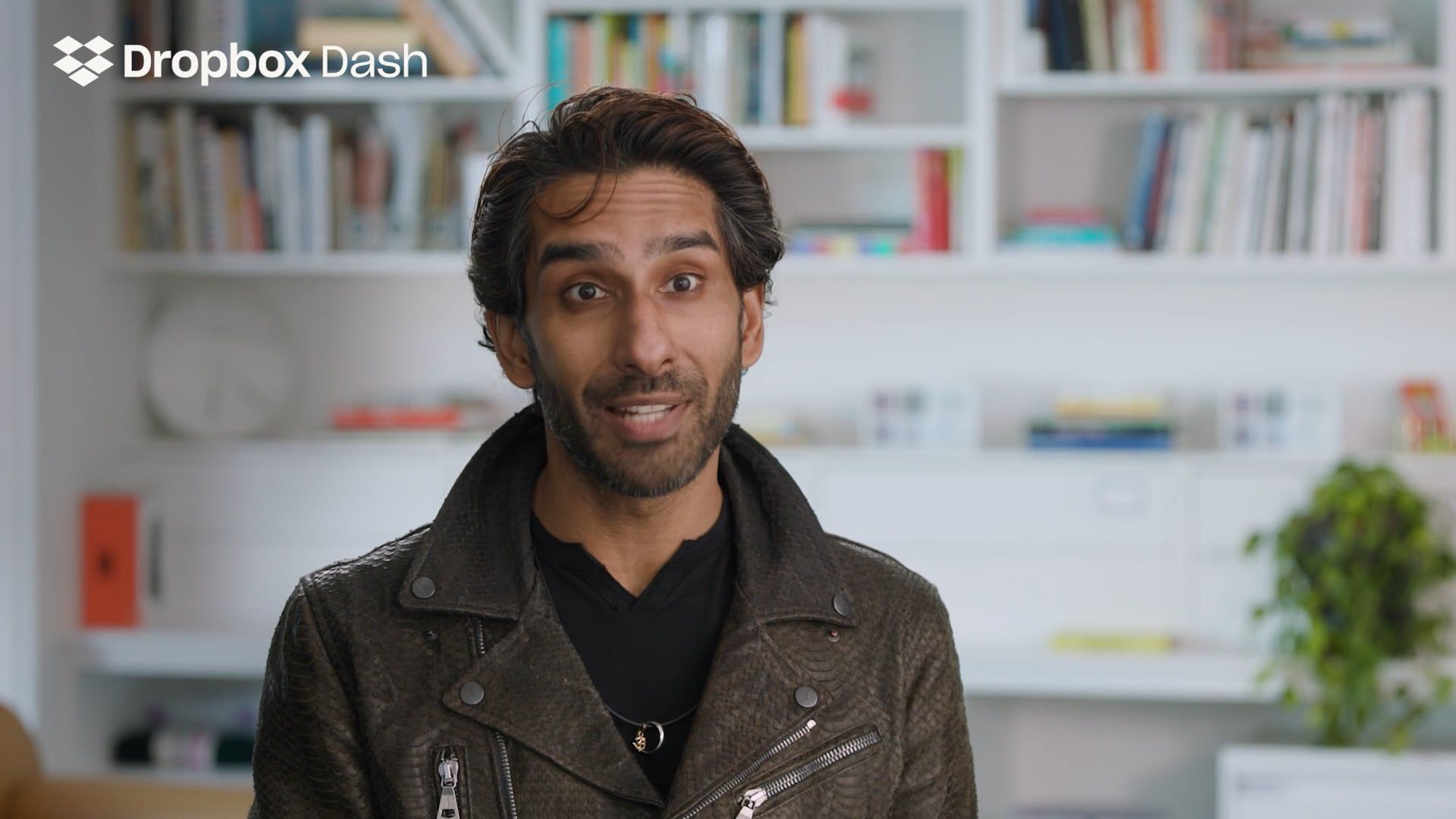 Rahul Vohra talking to the camera
