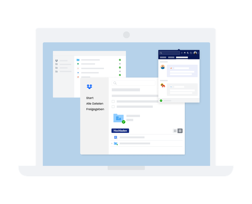 デスクトップアプリのアカウントの切り替え  The Dropbox Community