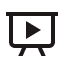 An icon representing a video file.