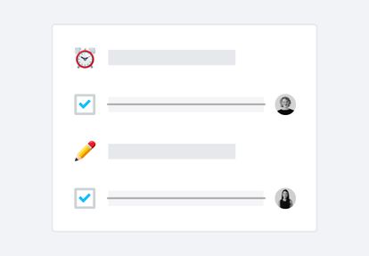 Список заданий, созданный в Dropbox