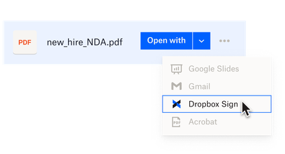 Dropbox App Extensions - Secure Productivity Tools - Dropbox