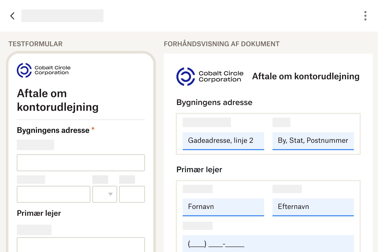 Forskellige pdf-filer omdannet til mobilvenlige formularer med Dropbox Forms