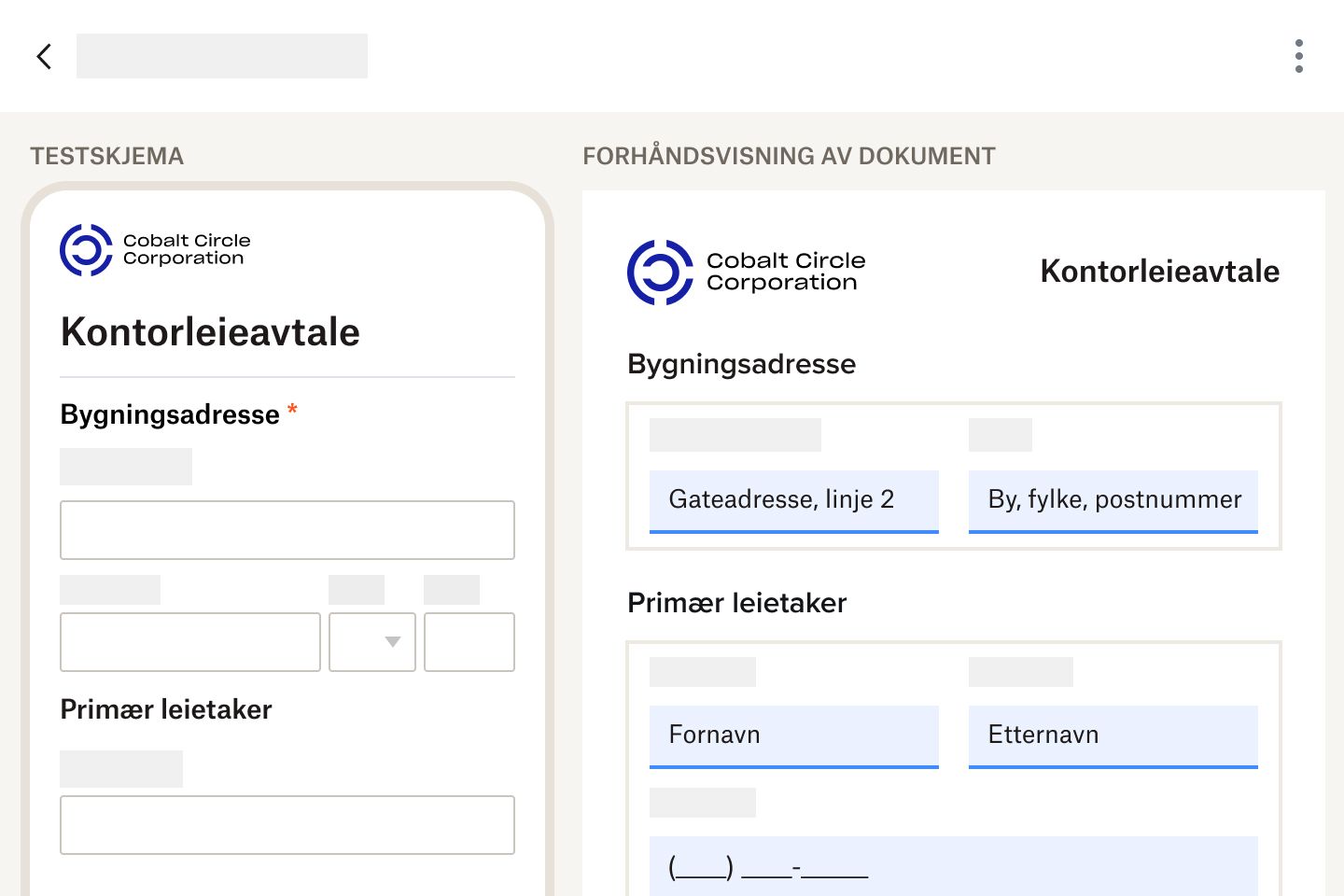 Ulike PDF-er forvandlet til mobilvennlige skjemaer med Dropbox Forms