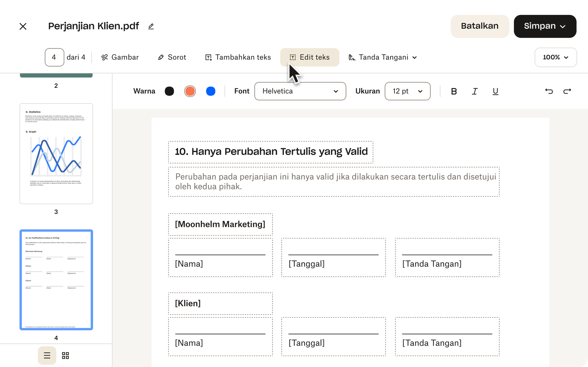 Editor PDF: Tambahkan, Hapus, Susun Ulang &amp; Putar dengan Aman - Dropbox