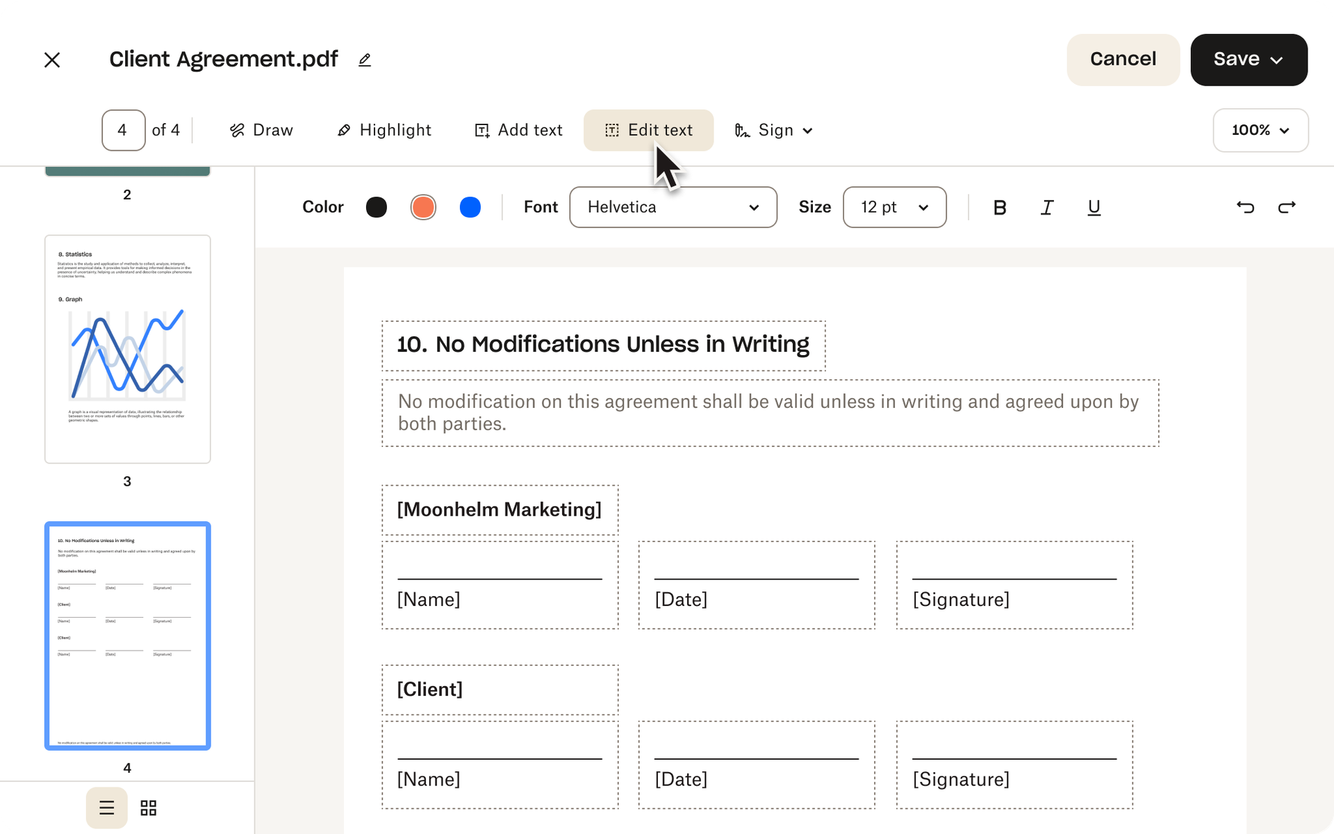 Securely Sign PDFs Online - PDF Signer