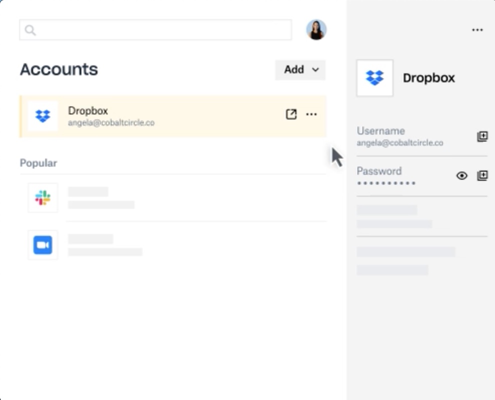 Password Manager Store Sync Passwords for Free Dropbox