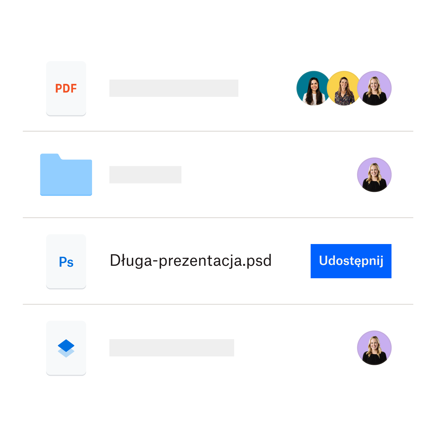 Duży plik przechowywany w folderze Dropbox