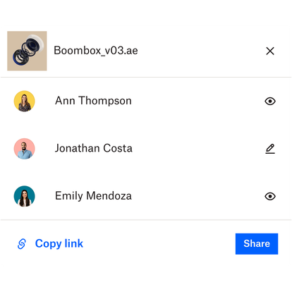 Secure File Sharing - Share Documents and Links - Dropbox