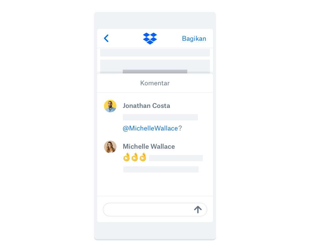 Pengguna tetap produktif dengan bekerja dari jarak jauh menggunakan telepon seluler mereka