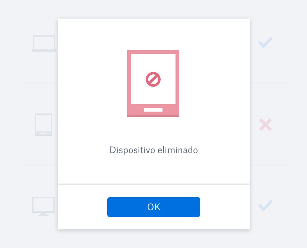 Imagen de archivos contenidos en una cuenta de Dropbox