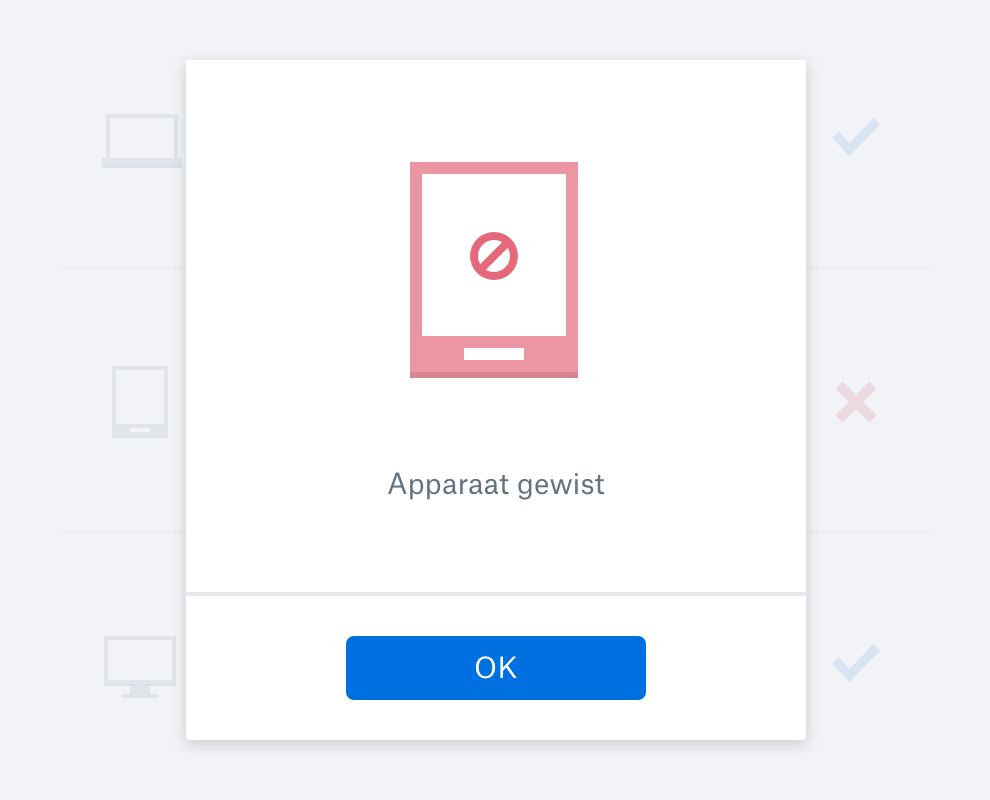 Afbeelding van bestanden in een Dropbox-account