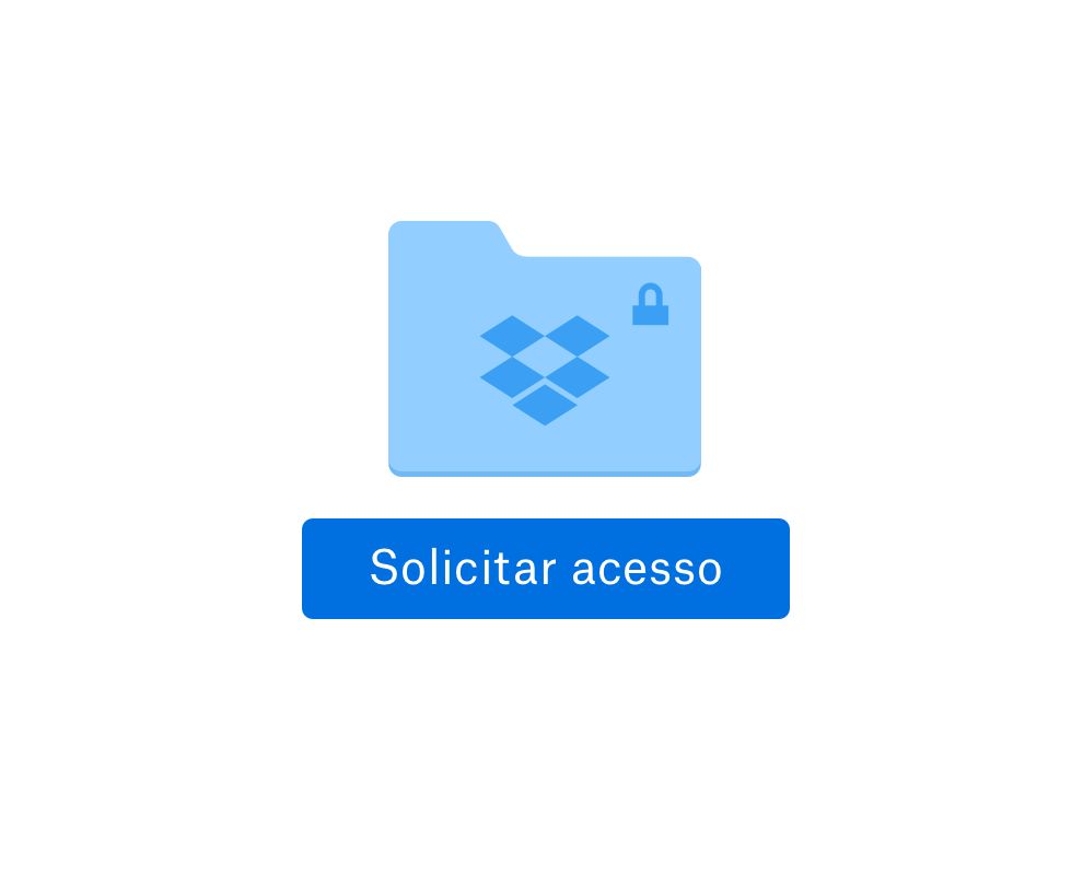 Proteja a pasta on-line com a opção de solicitar acesso