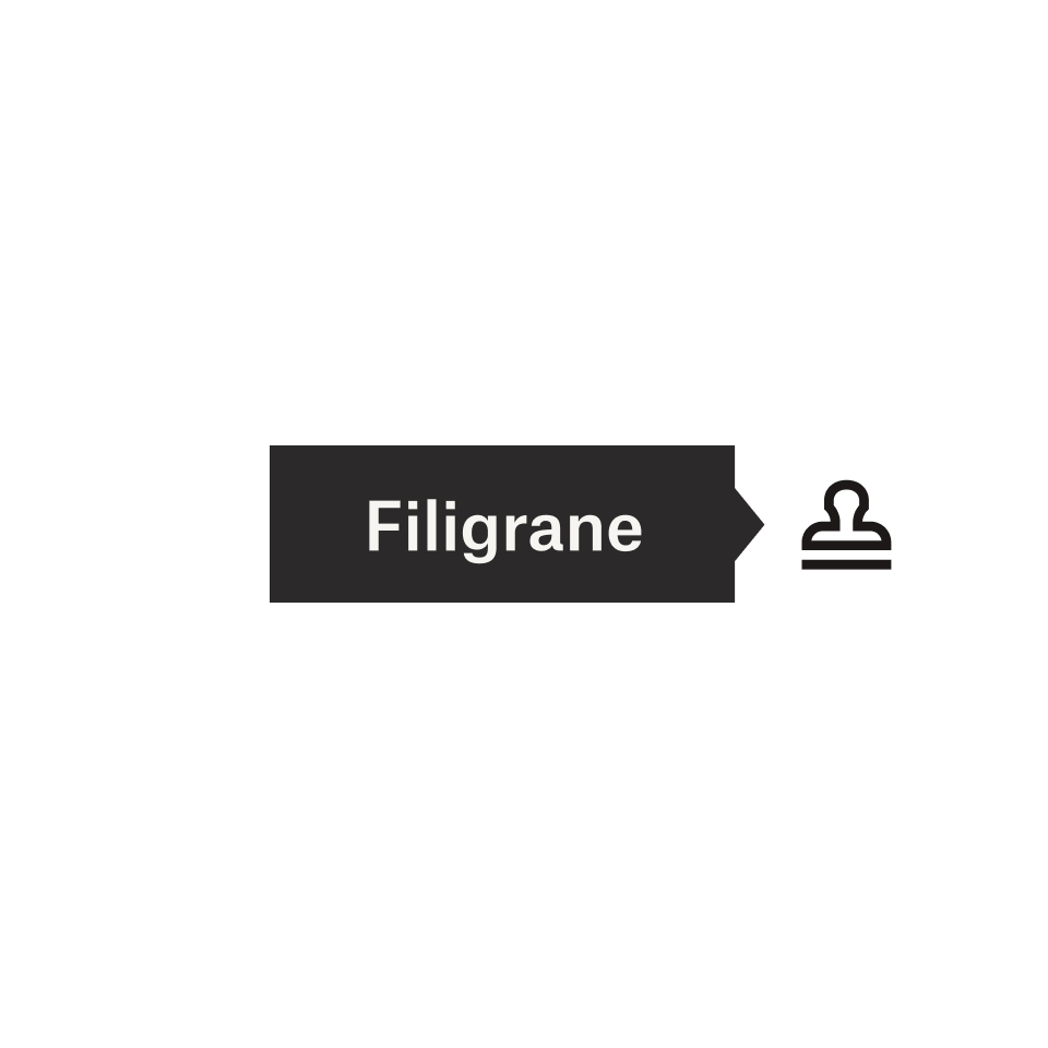 Icône de filigrane dans Dropbox