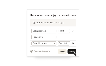Organizuj ekran w Dropboxie