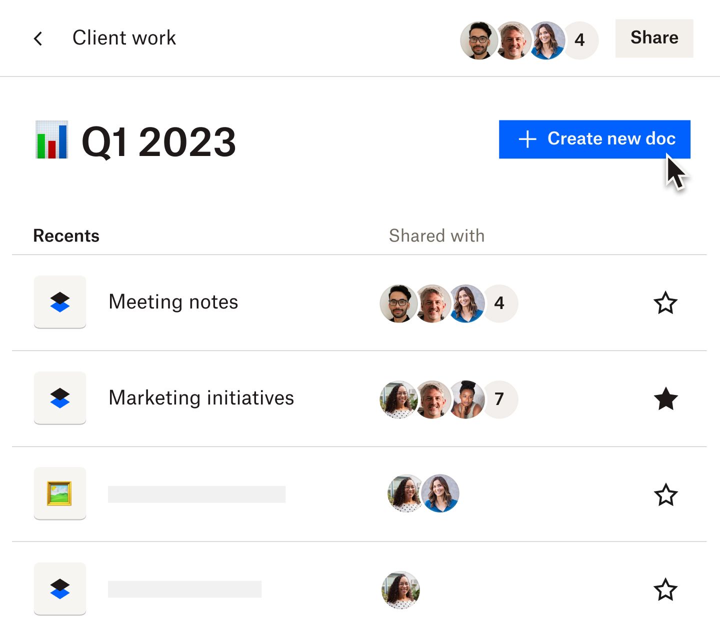 Tracking progress with the viewer info feature in Dropbox Paper