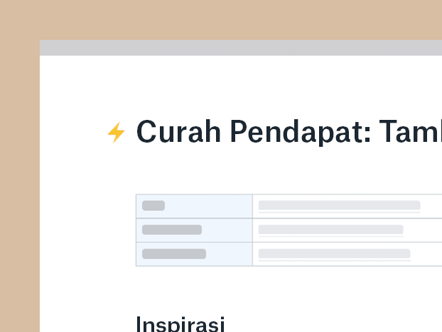Templat curah pendapat