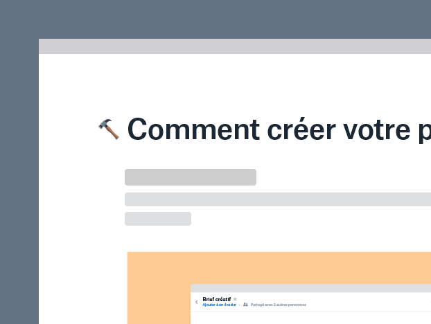 Créez votre propre modèle
