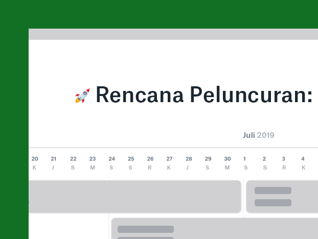 Luncurkan templat rencana