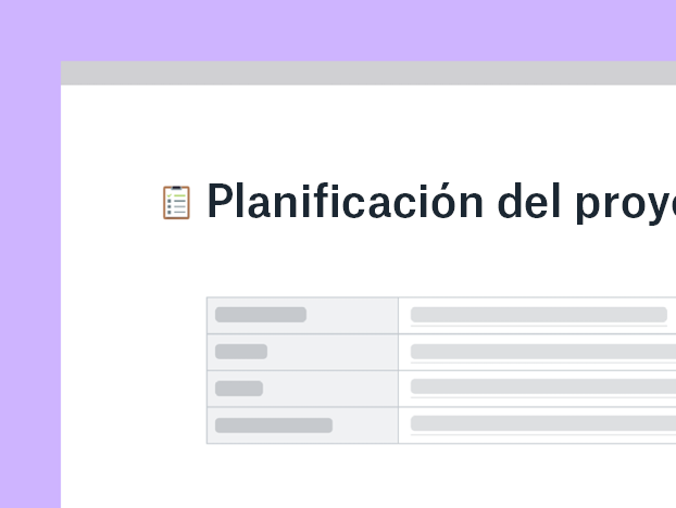 Plantilla de plan de proyecto