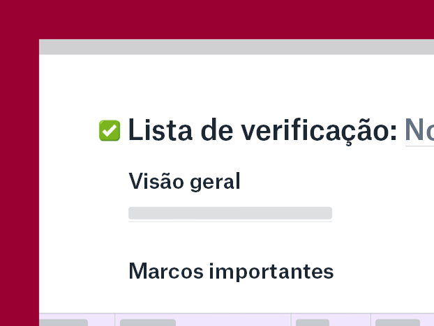 Listas de verificação do Dropbox Paper.