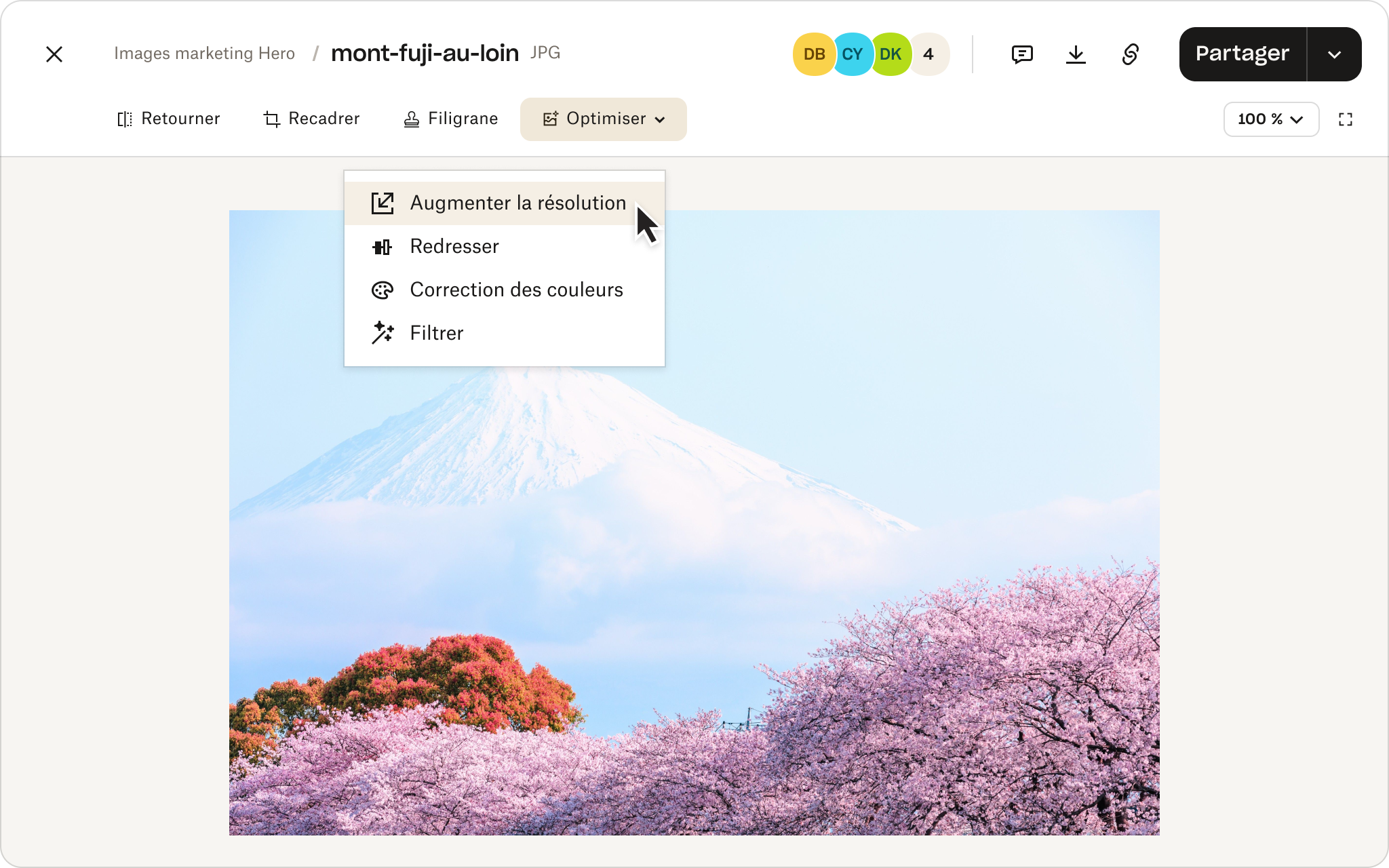 Améliorations du fichier Dropbox, de la synchronisation et du partage d'images