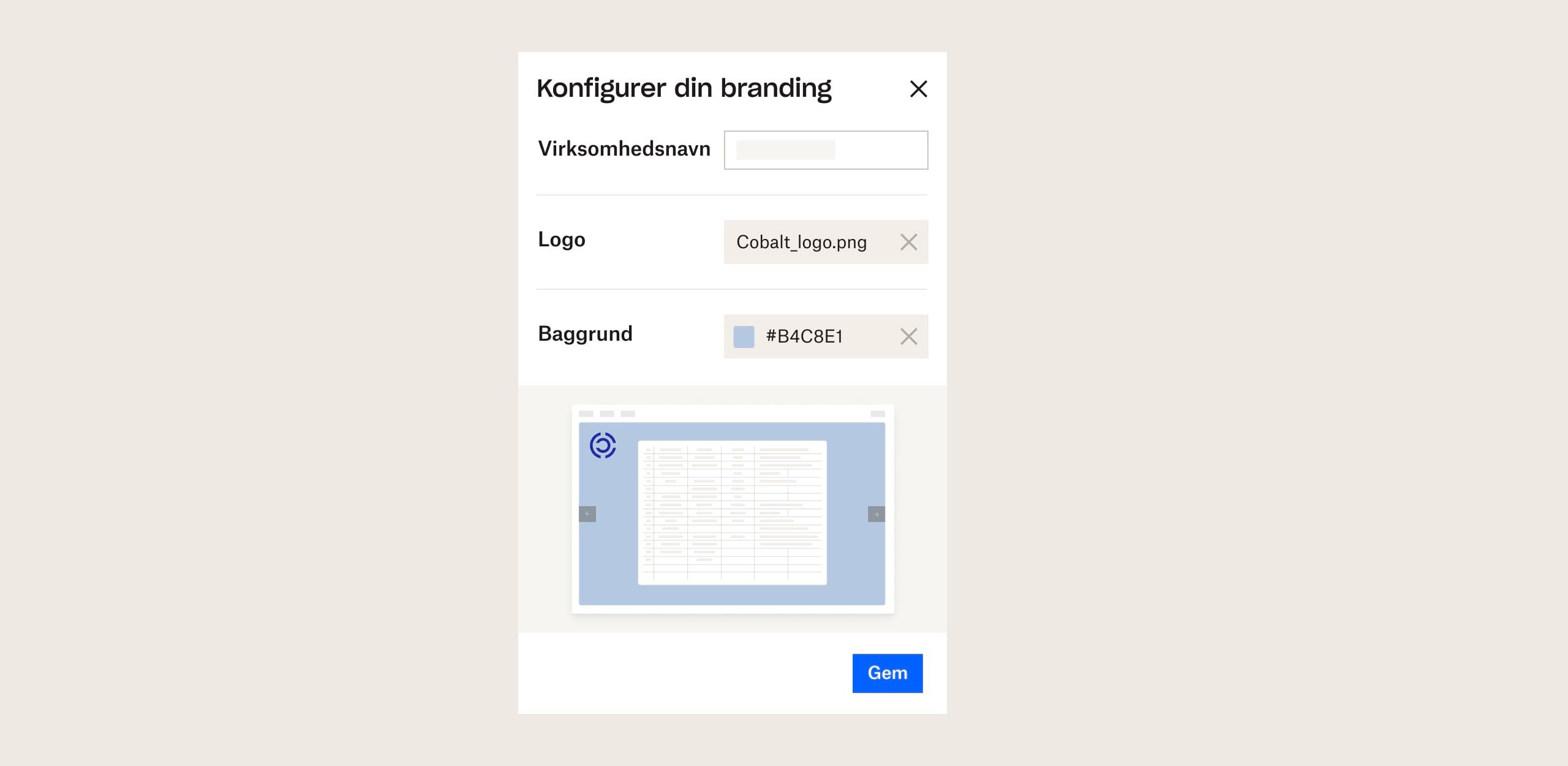 En bruger får vist ændringer af deling af filer med branding i Dropbox