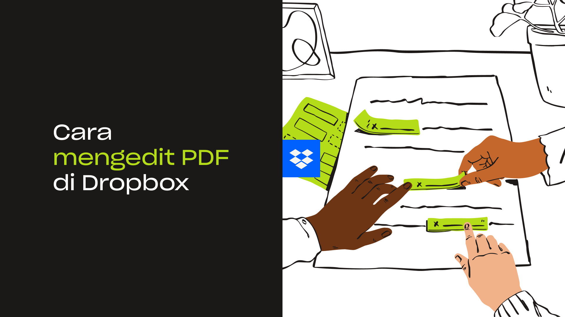 Video yang menjelaskan cara mengedit PDF di Dropbox.