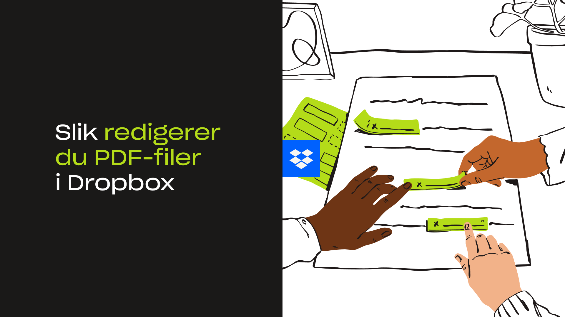 En video som forklarer hvordan du redigerer PDF-filer i Dropbox.