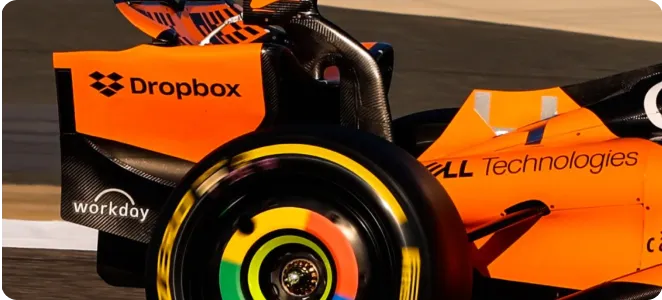 Dropbox teams up with McLaren Racing as an Official Technology Partner of McLaren Formula 1 Team